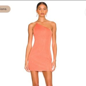 GAUGE81 Beja Mini Dress in Apricot size Medium